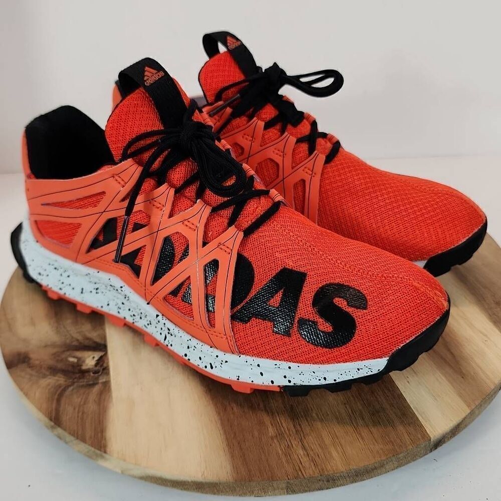 Adidas Men's Vigor Bounce Trail Runner Mens Size 9 Red/Black - Picture 3 of 11